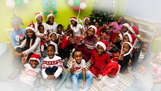 Christmas party for Ugandan children in Finland  (Pikku Joulu)