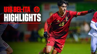 #U19 | Highlights Belgium 0-2 Italy