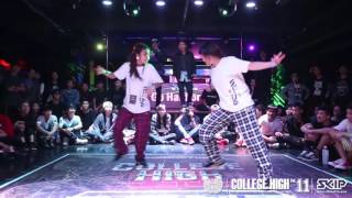 Female Freestyle 2on2 Prelim 14~25 | 20151010 College High Vol.11 STAGE2