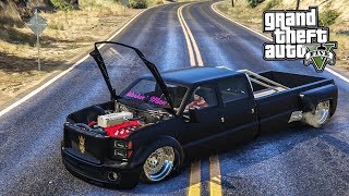 กระบะซิ่งที่โคตรเตี้ยและโคตรยาว ช่างอั๋นโมดิฟาย (The Low King GTA V Mod)