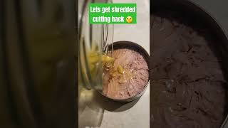 Let's get shredded! Cutting hack 🤫