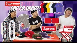 HYPETALK: SPRING/SUMMER SUPREME! COP OR DROP?!