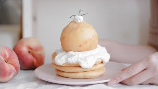 White Peach Pancake