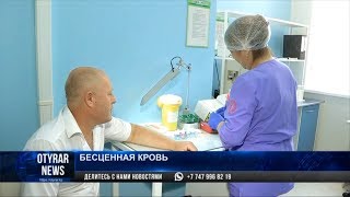 Жители Шымкента сдали кровь для пострадавших жителей Арыси