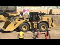 cat® 972m wheel loader working from conexpo 2020