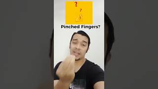 Pinched Fingers, what does it mean? #roadto1k #youtuber #youtubers #newvideo