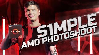 s1mple x AMD Photoshoot