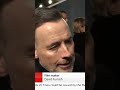 David Furnish reacts to Will Smith slapping Chris Rock on Oscars stage