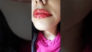 |let's achieve red jelly lips with affordable products||Sweetiepositivity 💖|#makeup #positivty