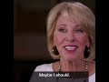 devos 60 minutes interview reveals ignorance about education