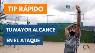 Como conseguir el máximo alcance en el remate de voleibol [TIP RÁPIDO]