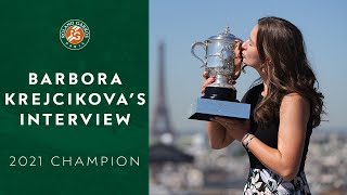 Barbora Krejcikova's interview | Roland-Garros 2021