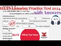 IELTS Listening Actual Test 2024 with Answers | 27.09.2024