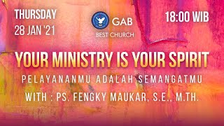 Worship Night | Jemaat Online Gereja BEST | Ps. Fengky Maukar | Pelayananmu Adalah Semangatmu