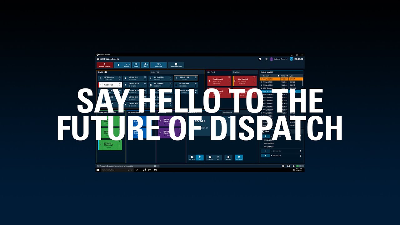 Experience The Future Of Dispatch With Motorola Solutions ...