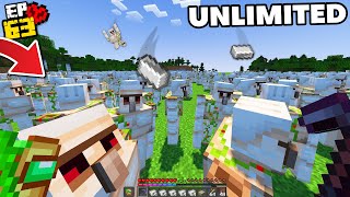 I Built The ULTIMATE IRON FARM in Minecraft Hardcore (#63)