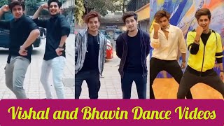 Vishal pandey | Bhavin bhanushali Best tiktok Dance videos⚡️