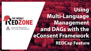 REDZone - Using Multi-Language Management and DAGs with the eConsent Framework