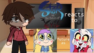 SVTFOE reacts to Star's future as Charlie Morningstar ||SVTFOE x HH|| Gacha ||1/2