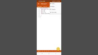 How to use JVDroid to type and execute Java Programs?