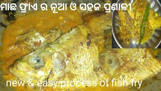 ନୂଆ ପ୍ରଣାଳୀ ରେ ମାଛ ବେସର ଫ୍ରାଏ। fish fry in new style #odishalifestyle