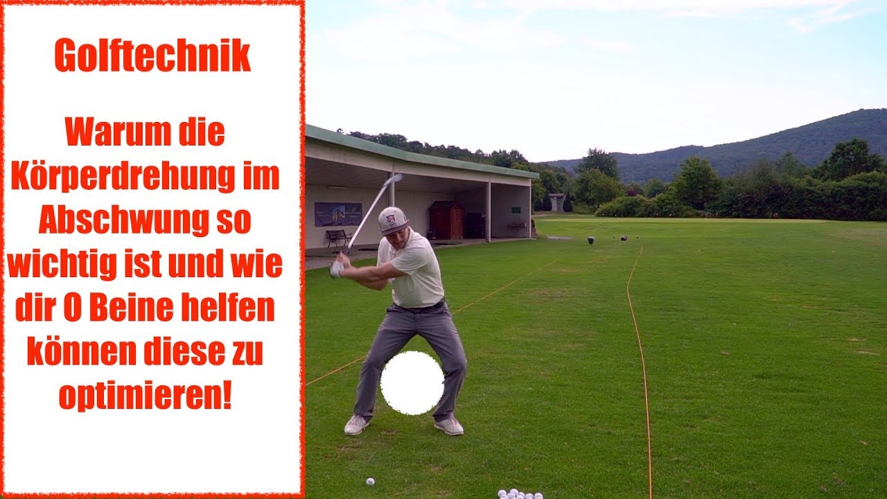 Die Körperdrehung Im Golfschwung - YouTube