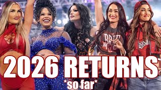 Every 2026 WWE Women’s Return *so far*