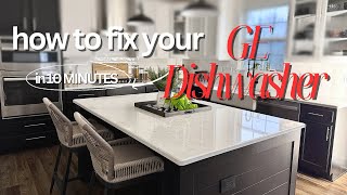 Ge Dishwasher Error Code Fixed In 10 Minutes Ftd H2o Easy Fix