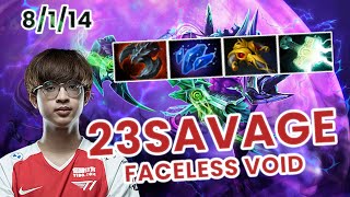 Talon.23savage Faceless Void Full Gameplay  - 23savage Gameplay