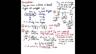 EAE 130B Short Discussion: The Breguet Range Equation