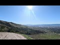 mission hills，mission peak trail second view point