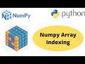 Indexing operation in Numpy Array | Array Indexing in Numpy | Python Numpy Tutorial