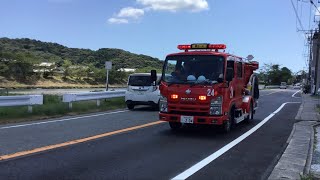 【静岡県森町消防団】緊急走行集~多種多様な車両が駆け抜ける~