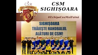 Sighișoara trăiește handbalul alături de CSM  ; 💪#LuptăCSM