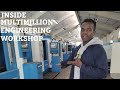 Biggest engineering workshop in The Technical University Of Kenya.