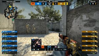 LFO vs fnatic - mezii ACE wooof - ESL Pro League | CSGO