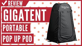 GigaTent Portable Pop Up Pod DressingChanging Room + Carrying Bag Review