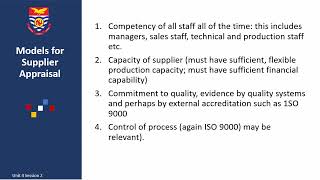 Principles And Practice of Procument Unit 4 Session 2