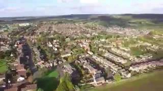 Drone flying over Calverton Luke Todd