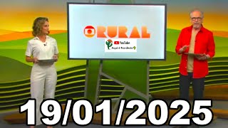 Globo Rural 19/01/2025 Completo