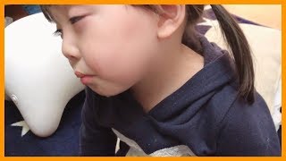 【モニタリング】２歳児の眠る瞬間【ゆうひなた】