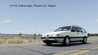 1993 Volkswagen Passat GL Wagon Test Drive (BeamNG)