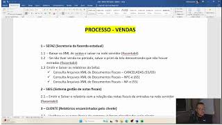 AULA - FLUXO ESCRITURAÇÃO FISCAL EMPRESAS DO SIMPLES NACIONAL