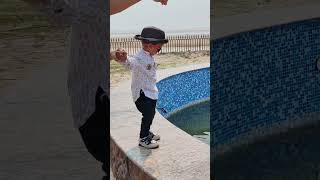 suhan enjoying with buddy#kids Vlogger suhan#baby boy#cute babay#love#dighaseabeach #viral