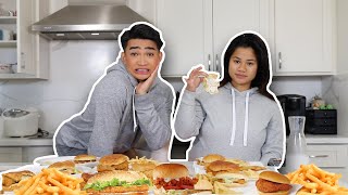Fast Food Challenge with my Sister LOL