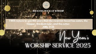 NEW Year worship service 2025 || Berachah House Of Worship Hebron || Tower ODF || 01-01-2025