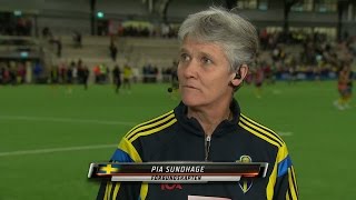 Sundhage: "Viktigt för självförtroendet inför OS-kvalet" - TV4 Sport