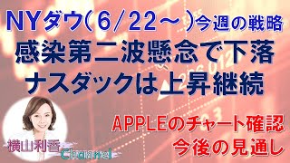 【NYダウチャート分析】調整から上昇に転じましたが、下落して一週間の取引を終えました。ナスダック総合指数の動きとともに今週の戦略を考えてみました。　　#株 #ニューヨークダウ #NYダウ #ナスダック