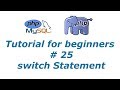 PHP Tutorial 25 - switch Statement | BTT