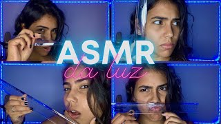 ASMR ANALISANDO A SIMETRIA DO SEU ROSTO!!